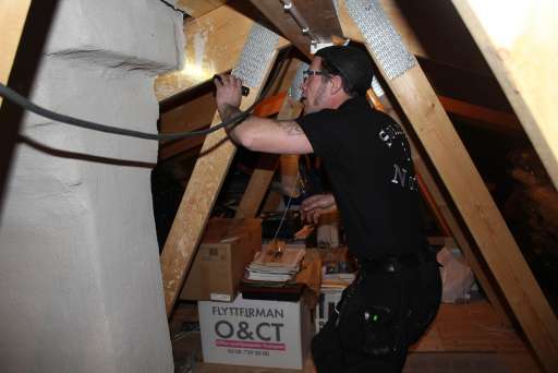 Kontroll av golv och takbjälklags- genomföringar